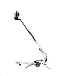 Trailer mounted boom lifts, 13,5m